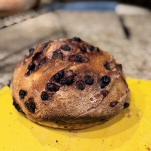 Lemon Blueberry Sourdough